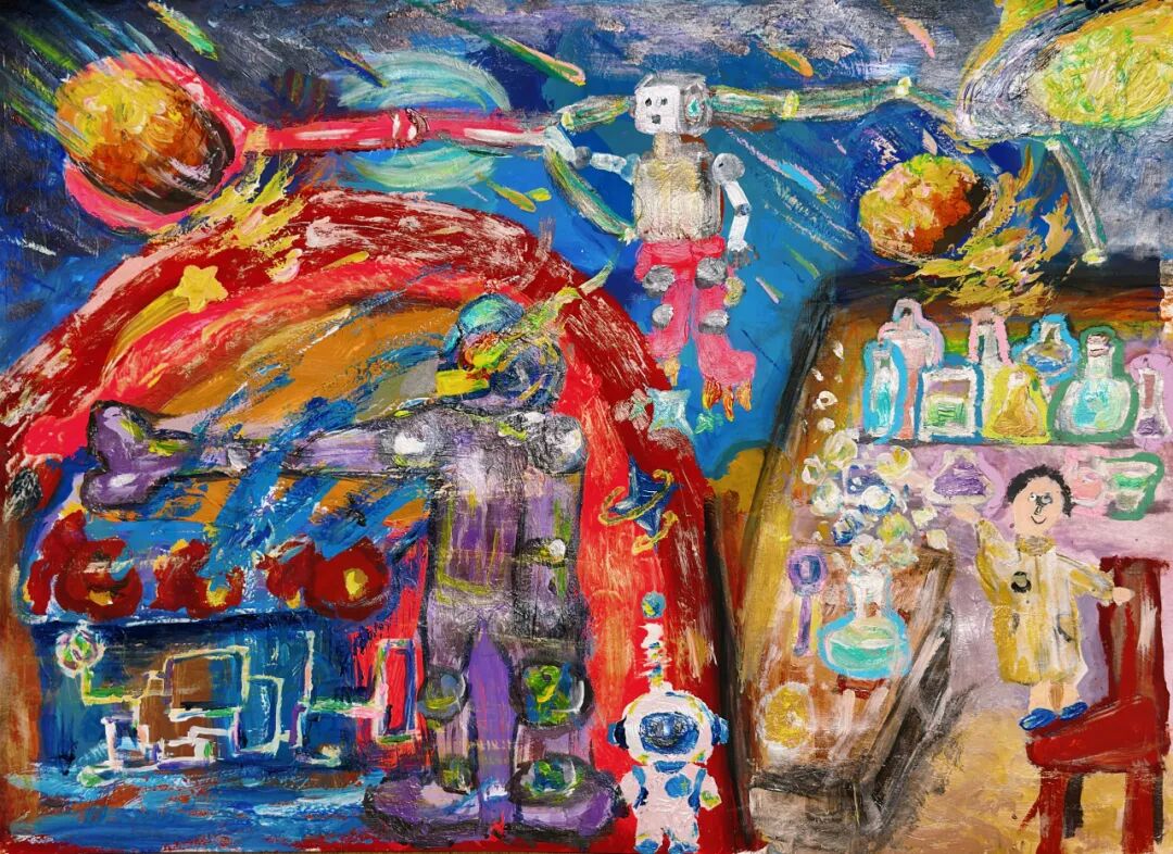 「马利杯」第三届金山区学生美术作品比赛获奖战报