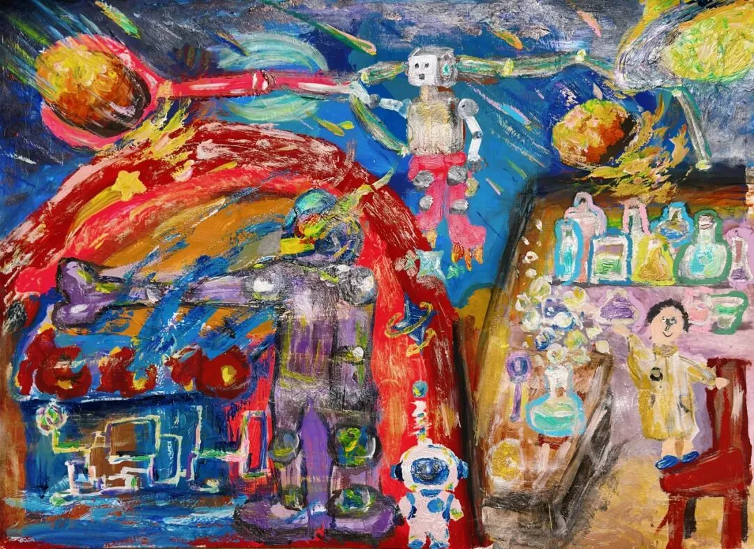 「马利杯」第三届金山区学生美术作品比赛获奖战报